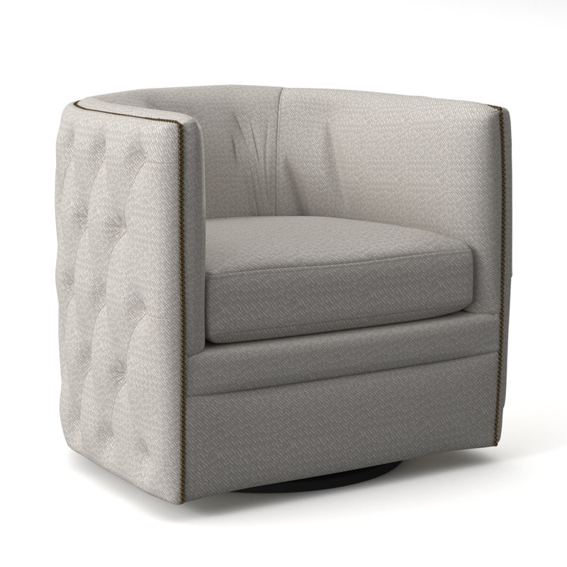 Bernhardt Palazzo Swivel Barrel Chair Perigold